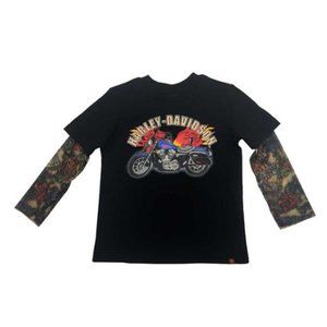 Harley-Davidson® Motorcycle Tee w/ Mesh Tattoo